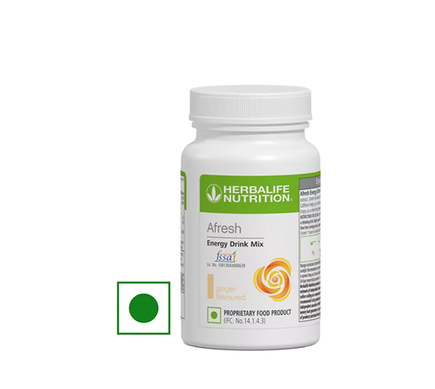 Afresh-Energy-Drink-Mix-Ginger.webp Herbalife Ginger Afresh Energy Drink Mix 50 gms - Herbalife Products - Image 1