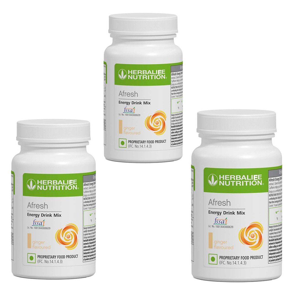 Ginger3.jpg Herbalife Ginger Afresh Energy Drink Mix 3 Pcs - Herbalife Products - Image 1