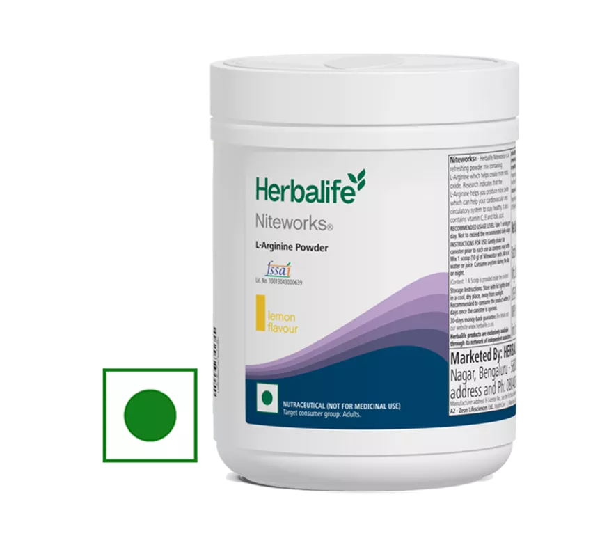 Niteworks.webp Herbalife Niteworks 300 gms Lemon Flavour - Herbalife Products - Image 1