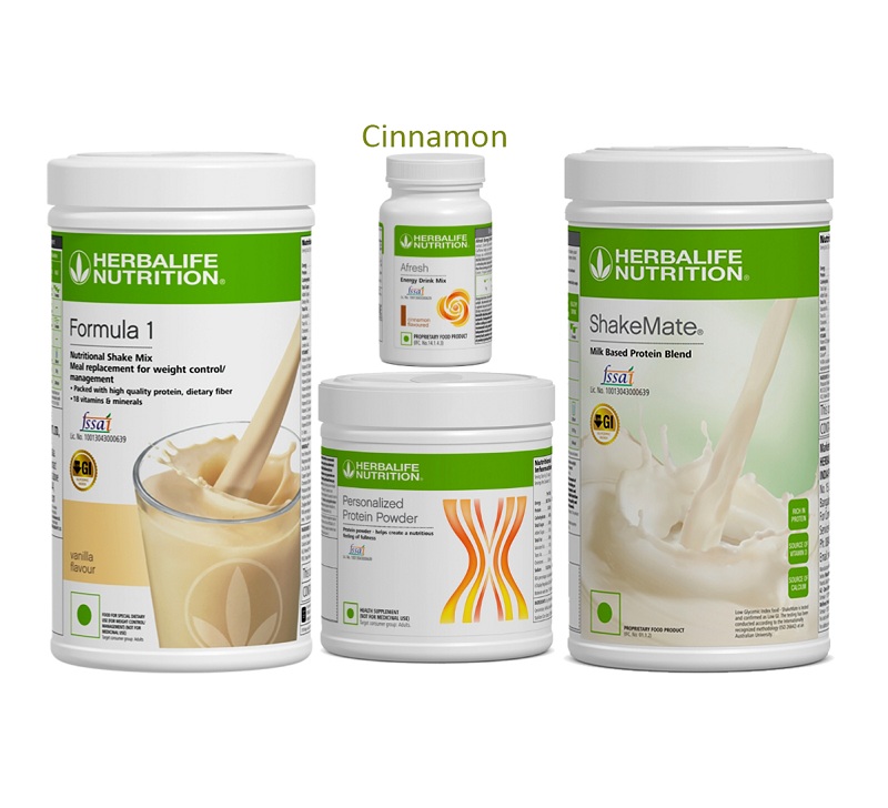 Vanilla-Cinnimon.jpg Herbalife Vanilla Shake + Afresh + PP200gms + Shakemate – Herbalife Products - Image 1