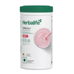 Herbalife Strawberry Formula 1 Nutritional Shake Mix 500 gms - Herbalife Products